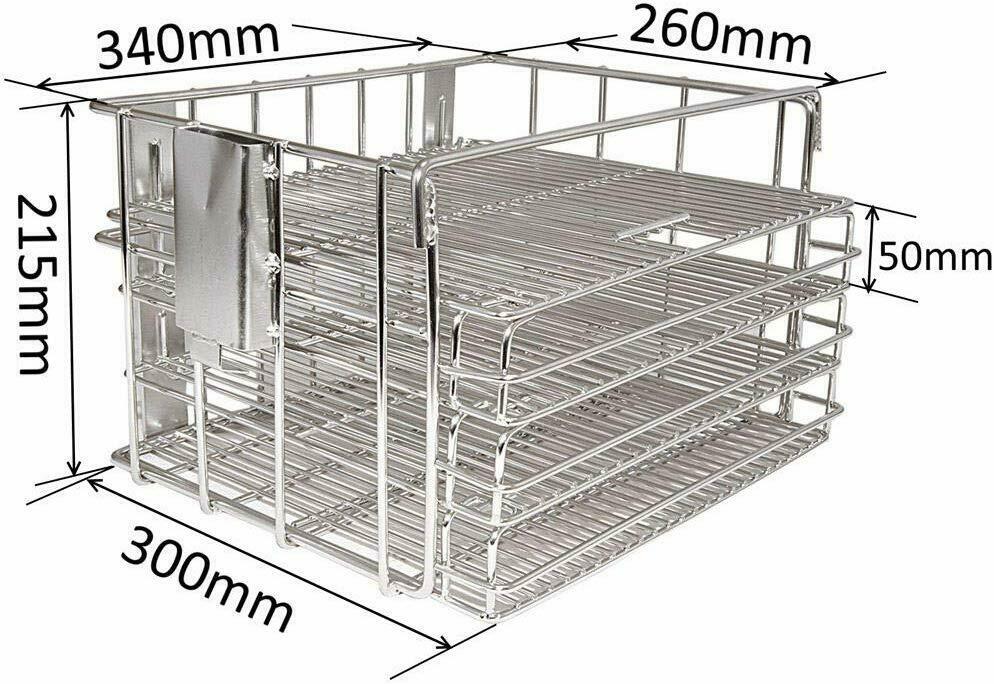 Henny Penny Pressure Fryer Stainless Steel Frying Basket - EMP-HPELEC Henny Penny Basket Accessories Empire   