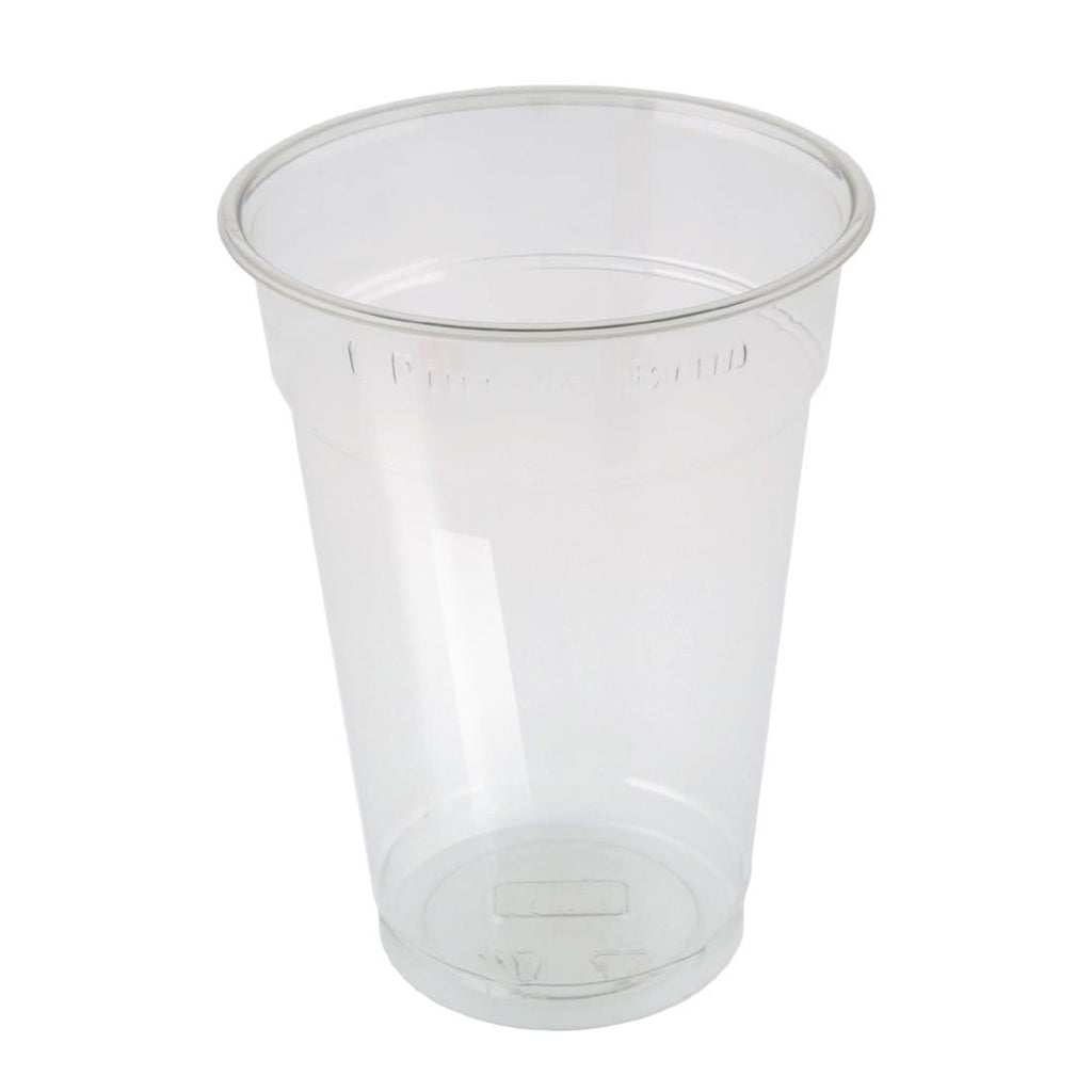 Huhtamaki Disposable Pint to Brim Tumbler (Pack of 500) - CM119 Disposable Glasses Huhtamaki   