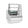 Igloo Beta Curved Glass Patisserie Serveover Counter White 1605mm Wide - BETA160W Standard Serve Over Counters Igloo   