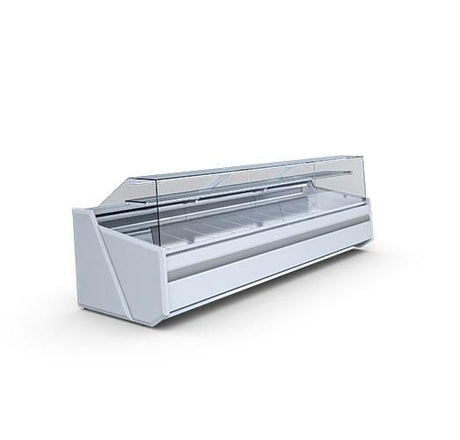 Igloo Luzon Flat Glass Meat Serveover Counter 1020mm Wide - BA200M Meat Serve Over Counters Igloo   