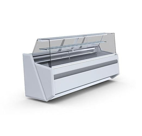 Igloo Pico Flat Glass Deep Serveover Counter 1300mm Wide - MO201WG Standard Serve Over Counters Igloo   