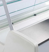 Igloo Rota Curved Glass Slimline Serveover Counter 1510mm Wide - ROTA150 Slimline Serve Over Counters Igloo   
