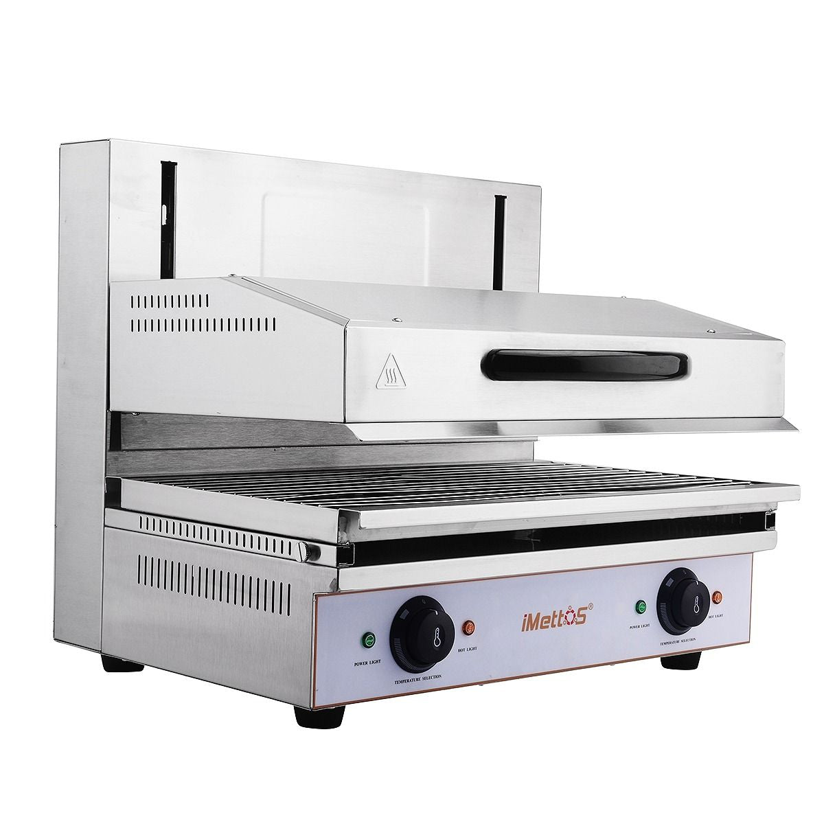 iMettos Commercial Electric Rise and Fall Salamander Grill - 101030 Salamander Grills iMettos   