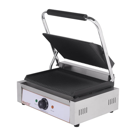 Hamoki Contact Grill Large Single / Ribbed - 101014 Contact Grills & Panini Makers Hamoki   