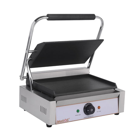 iMettos Contact Grill Large Single / Smooth  - 101015 Contact Grills & Panini Makers iMettos   