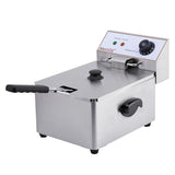 Hamoki Electric Deep Fat Fryer 8 Ltr Single Tank - 161002 Countertop Electric Fryers Hamoki   
