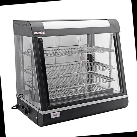 Hamoki Heated Display Cabinet 110 Litre - 101035 Heated Counter Top Displays Hamoki   