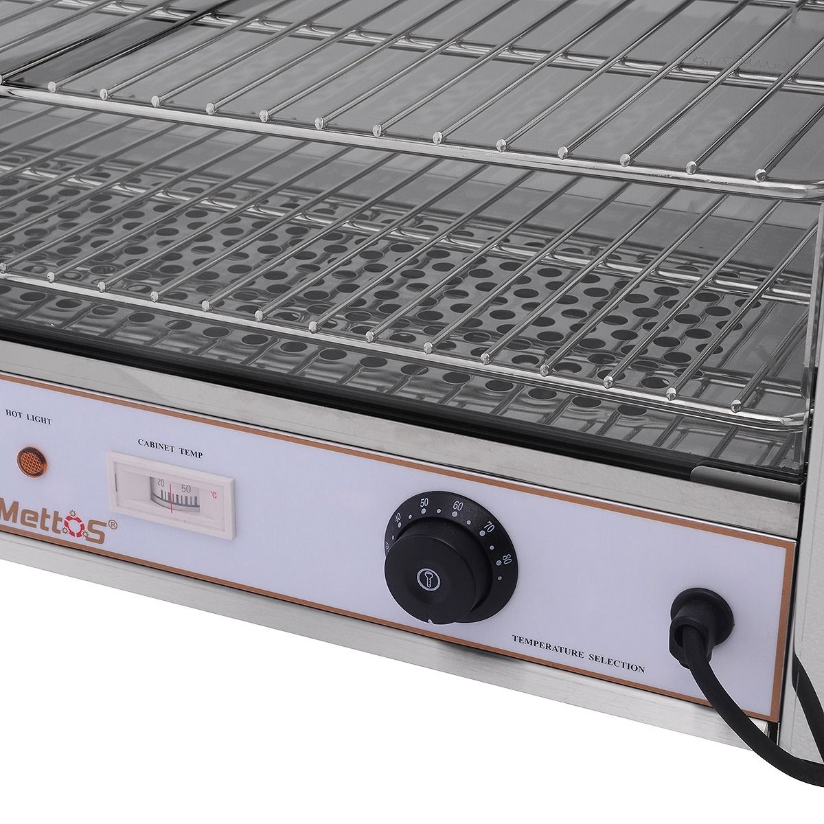 iMettos Heated Pie Cabinet & Warmer 5 Shelves - 101038