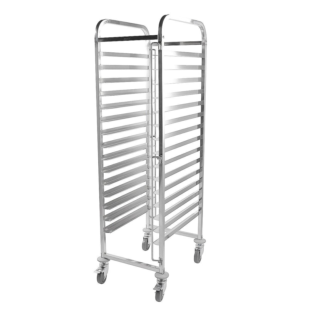 iMettos Racking Trolley 15 Shelves for Bakery Trays - 301009 GN & Racking Trolleys iMettos   