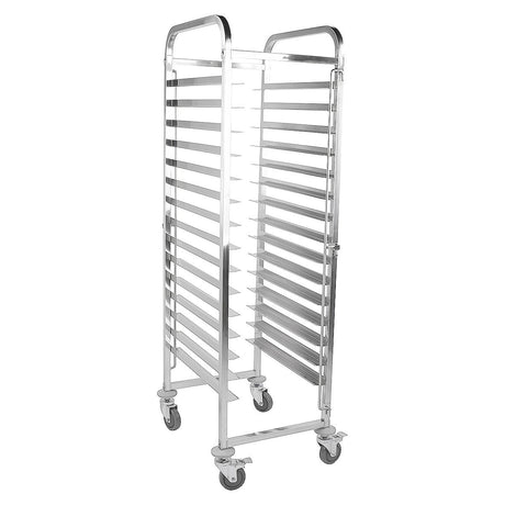Hamoki Racking Trolley 15 Shelves for Bakery Trays - 301009 GN & Racking Trolleys Hamoki   