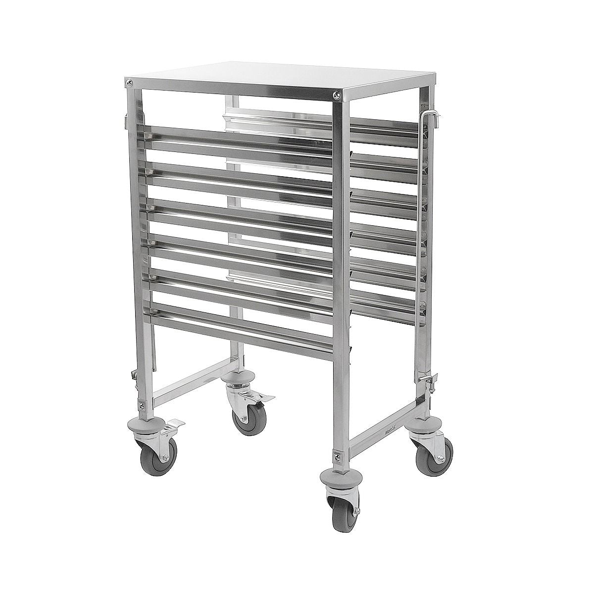 Hamoki Racking Trolley 6 Shelves with Work Table Top for GN Pan 1/1 ...