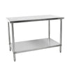 Hamoki Stainless Steel Prep Table Width 1200mm - 141003 Stainless Steel Centre Tables Hamoki   