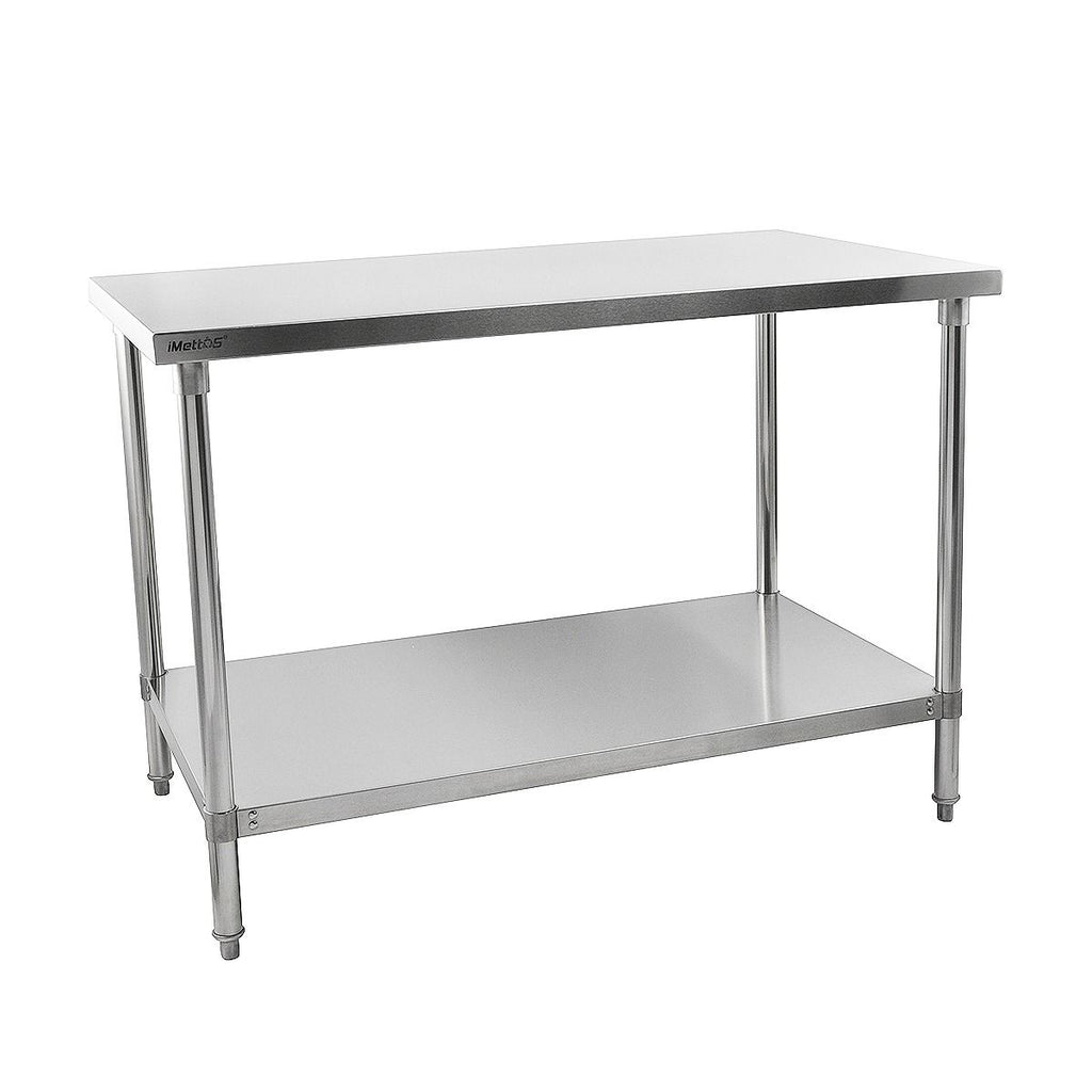 Hamoki Stainless Steel Prep Table Width 1200mm - 141003 Stainless Steel Centre Tables Hamoki   