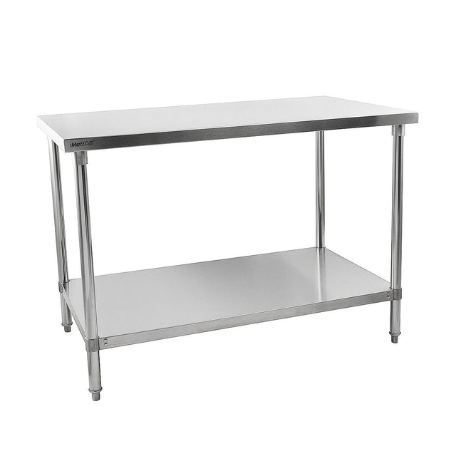 Hamoki Stainless Steel Prep Table Width 1200mm - 141003 Stainless Steel Centre Tables Hamoki   
