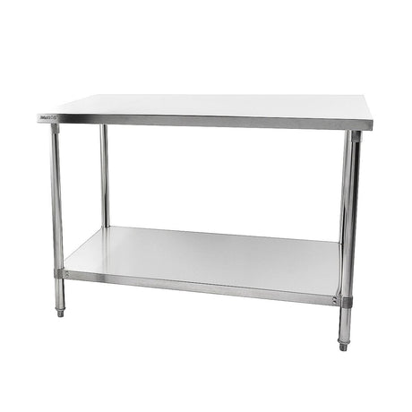 Hamoki Stainless Steel Prep Table Width 1200mm - 141003 Stainless Steel Centre Tables Hamoki   