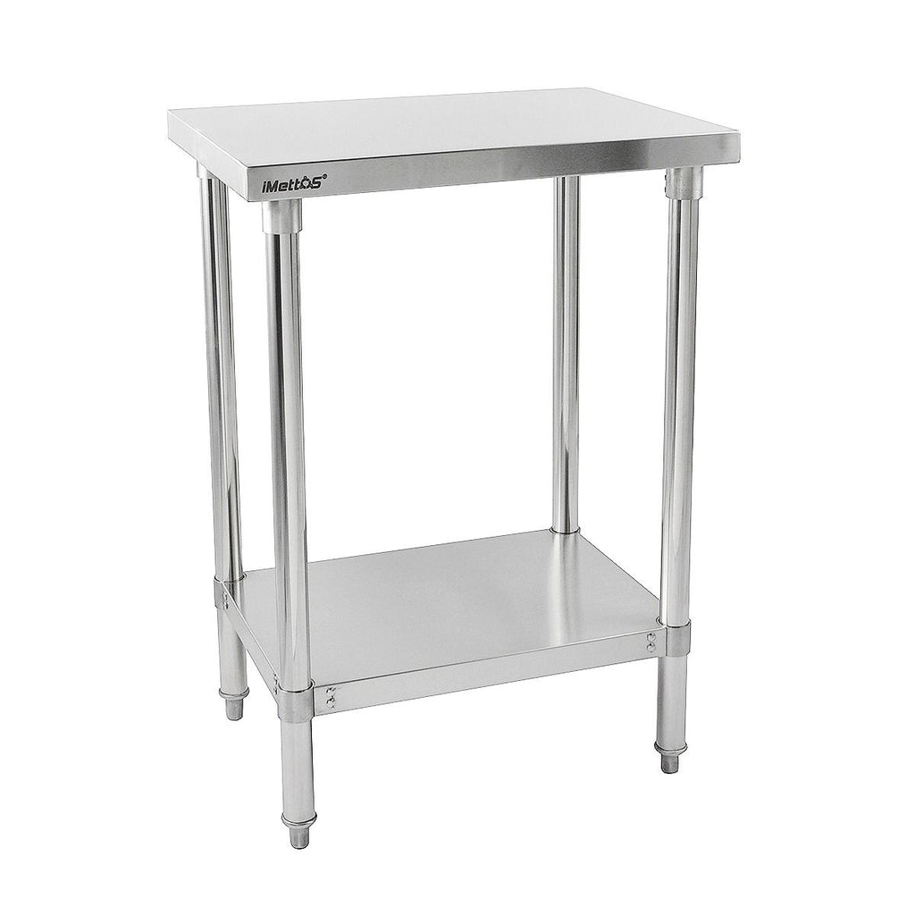 Hamoki Stainless Steel Prep Table Width 600mm - 141001 Stainless Steel Centre Tables Hamoki   