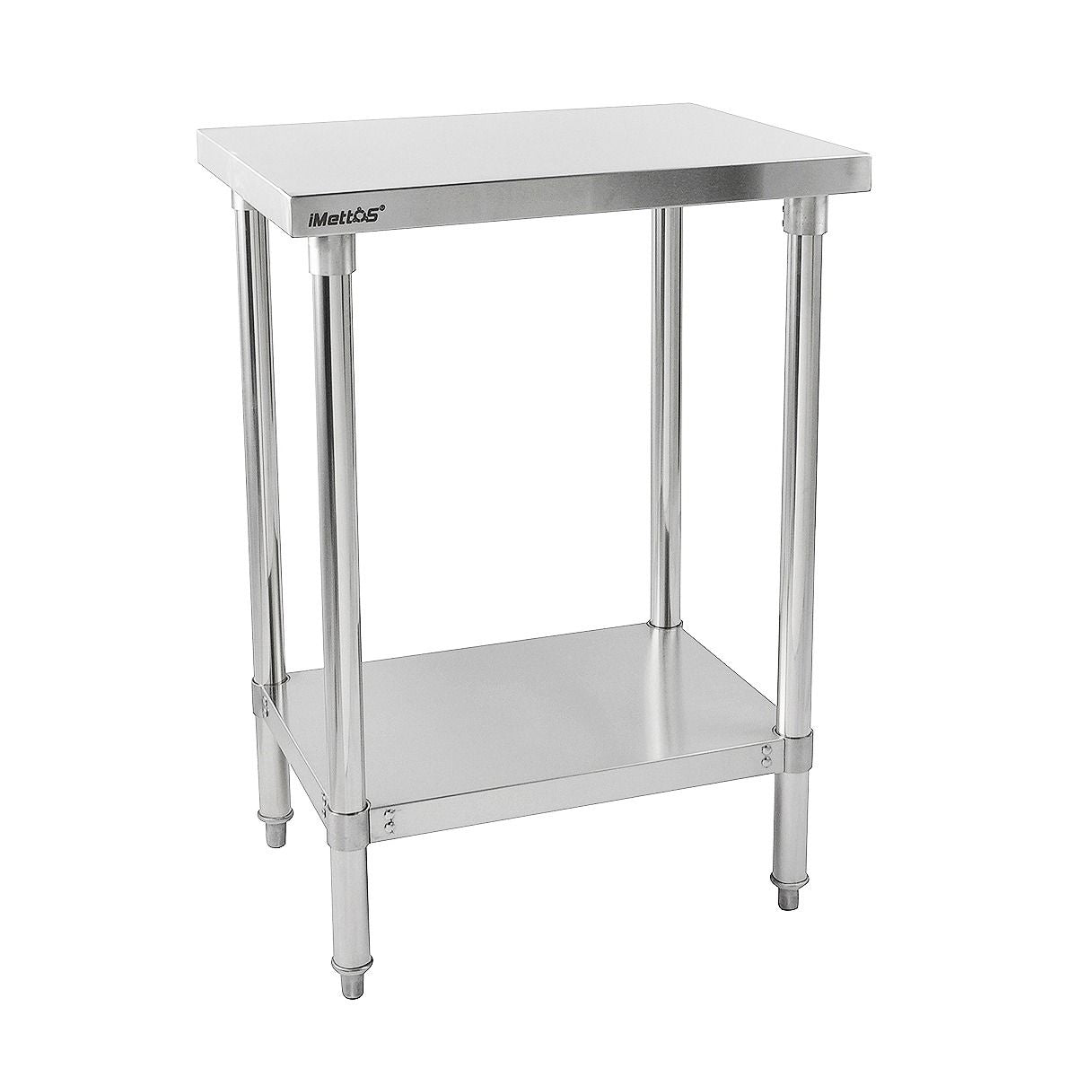 Hamoki Stainless Steel Prep Table Width 600mm - 141001 Stainless Steel Centre Tables Hamoki   