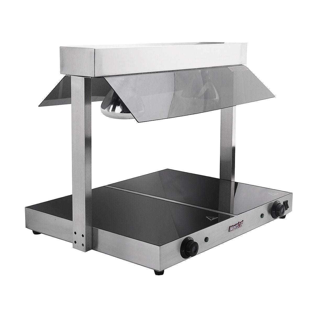 Hamoki Twin Lamp Electric Buffet Warmer with Hotplate - 101045 Electric Food Warmers Hamoki   