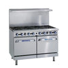 Imperial 8 Burner Natural Gas Oven Range IR8-N - CB099-N 4 & 6 Burner Ovens Imperial   