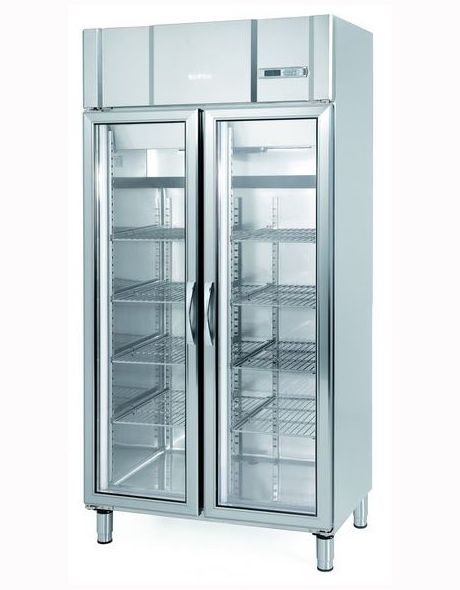 Infrico 1/1 Gastronorm Upright Refrigerator - AGN600-CR Refrigeration Uprights - Double Door Infrico   