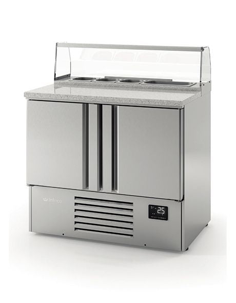 Infrico Compact Gastronorm Counter with granite worktop - ME1000PIZZA
