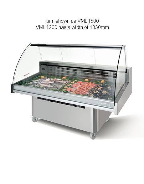Infrico Malaga Fish Display Case - VML1200