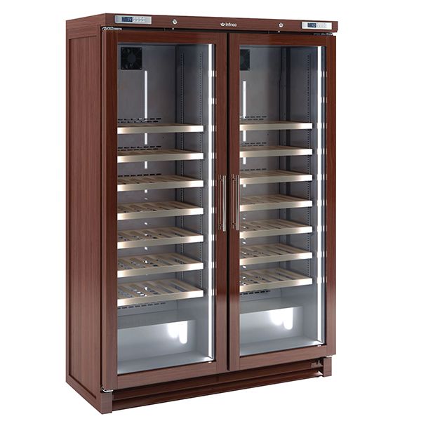 Infrico Upright Double Door Wine Cellar (200 Bottles) - EVV200MX Wine Coolers Infrico   