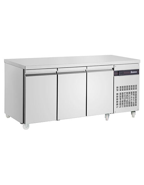 Inomak 3 Door Slimline 600mm Deep Refrigerated Counter 353 Litre - SL999-HC