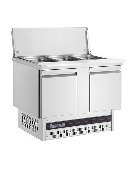 Inomak Saladettes - BSV77 Pizza Prep Counters - 2 Door Inomak   