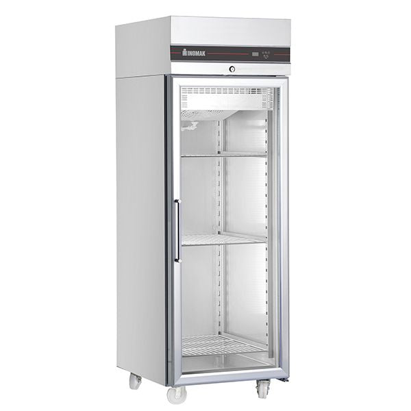 Inomak Single Glass Door Heavy Duty 2/1 Refrigerator 654L - CAP172CR Upright Single Door Bottle Coolers Inomak   