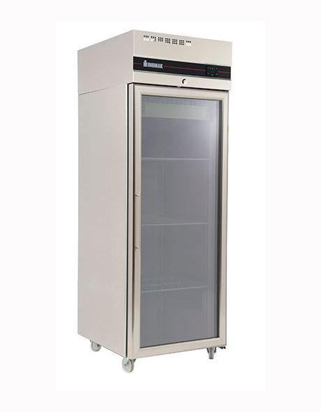 Inomak Upright SS 2/1 GN Refrigerator with Glass Door - CA170CR Refrigeration Uprights - Single Door Inomak   