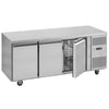 Interlevin 3 Door Gastronorm Counter Chiller Fridge - PH30 Refrigerated Counters - Triple Door Tefcold   