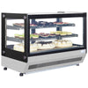 Interlevin Chilled Counter Top Display Stainless Steel - LCT750F Refrigerated Counter Top Displays Interlevin   