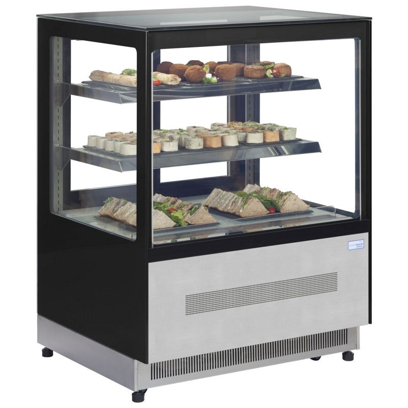 Interlevin Chilled Display Cabinet Stainless Steel, Glass - LPD1500F