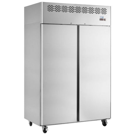 Interlevin Double Door Upright Gastronorm Fridge - CAR1250 Refrigeration Uprights - Double Door Tefcold   