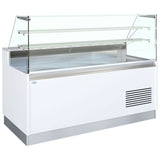 Interlevin Serve Over Counter White, Flat Glass - BELLINI ID 2050FV SR Standard Serve Over Counters Tefcold   