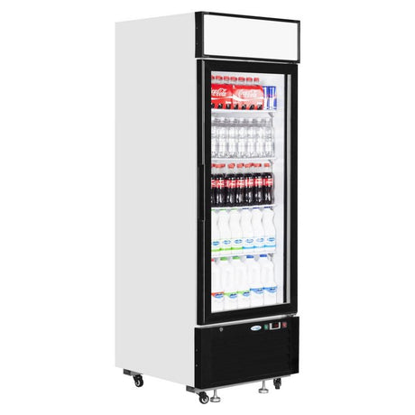 Interlevin Single Glass Door Display Fridge - LGC2500 Upright Single Glass Door Chillers Tefcold   