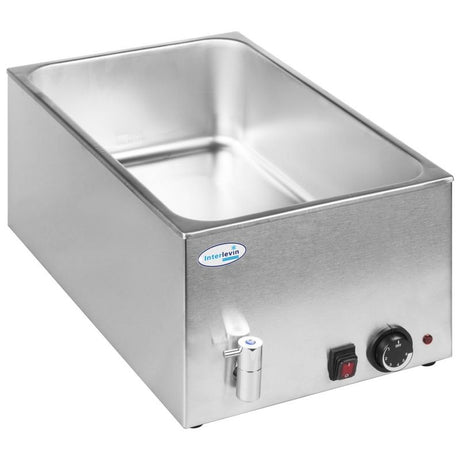 Interlevin Wet Well Bain Marie With Tap - BM8710