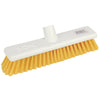 Jantex Hygiene Broom Soft Bristle Yellow 12in - DN831 Broom Heads Jantex   