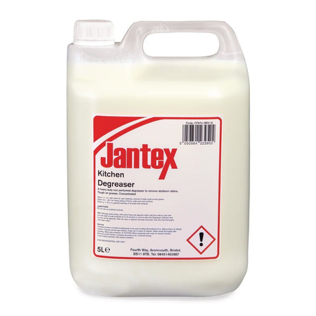 Jantex Kitchen Degreaser Concentrate 5Ltr (Single Pack) - CF974 Drain Cleaner Jantex   