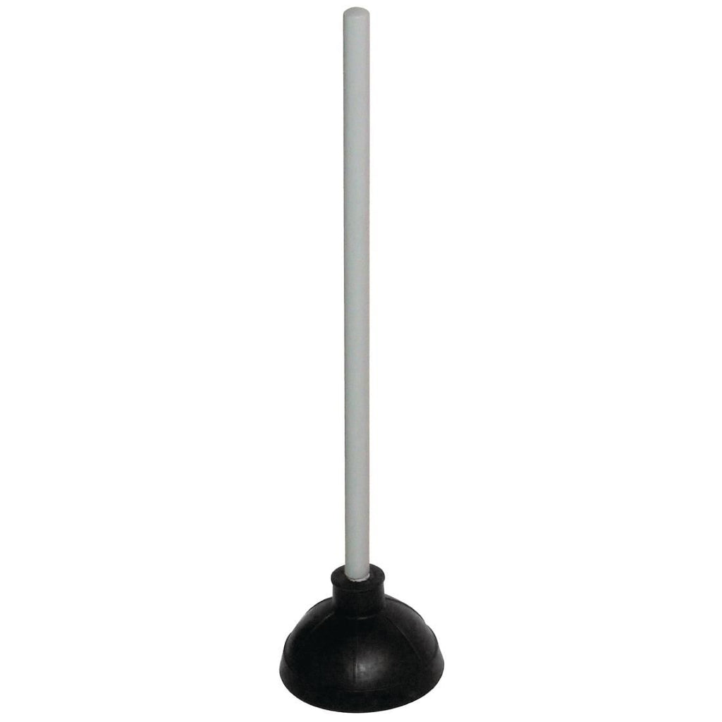 Jantex Plunger With Wooden Handle - CG047 Squeegees & Scrapers Jantex   