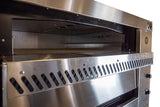Kebab King 4+4 Twin Deck Gas Pizza Oven - B00070/2G Twin Deck Pizza Ovens Kebab King   