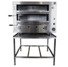 Kebab King 4+4 Twin Deck Gas Pizza Oven - B00070/2G Twin Deck Pizza Ovens Kebab King   