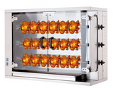 Kebab King Gas Chicken Rotisserie 3 Spit 15 Chicken Capacity - CRG3 Rotisseries and Hog Roasts Kebab King   