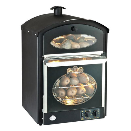 King Edward Bake-King Potato Oven Black - CB788 Baked Potato Ovens King Edward   