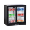 Koldbox 208 Ltr Double Sliding Door Back Bar Bottle Cooler -  KBC2SL Double Door Bottle Coolers Koldbox   