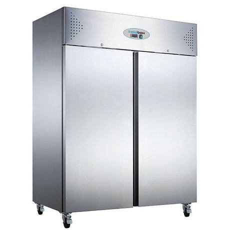 Koldbox Double Door Ventilated GN SS Refrigerator 1200L - KXR1200 Refrigeration Uprights - Double Door Koldbox   