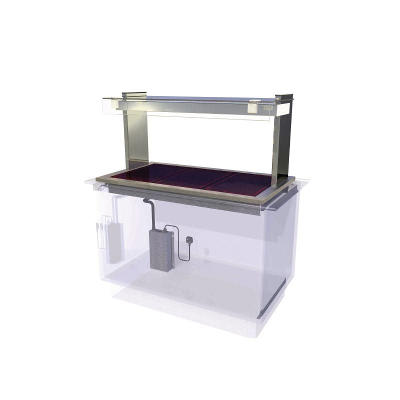 Kubus Drop In Ceran Glass Hotplate KHP3 - CW639 Hot Plates Kubus   