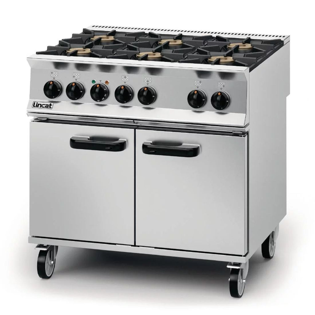 Lincat Opus 800 Gas Dual Fuel Oven Range OD8007 - DM509-N 4 & 6 Burner Ovens Lincat   