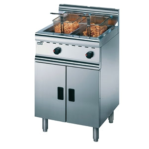 Lincat Silverlink 600 Free Standing Twin Natural Gas Fryer J10/N Lincat Lincat   